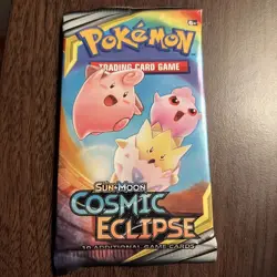 Pokemon Trading Card Game Sun & Moon Cosmic Eclipse Booster Pack 820650805899 - Image 1