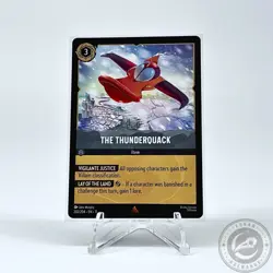 The Thunderquack 202/204 Rare Lorcana Winterspell NM Disney Card - Image 2