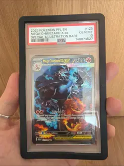 Mega Charizard X Ex 125/094 Phantasmal Flames PSA 10 Gem Mint Pokemon🔥🔥🔥🔥🐉 - Image 1