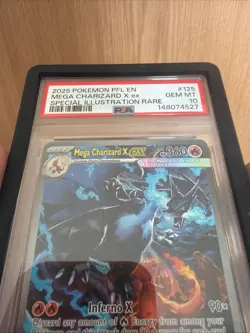 Mega Charizard X Ex 125/094 Phantasmal Flames PSA 10 Gem Mint Pokemon🔥🔥🔥🔥🐉 - Image 4