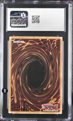The Winged Dragon of Ra Yugioh 2020 LED7-EN000 Ghost Rare 1st CGC 10 Gem Mint - Image 2