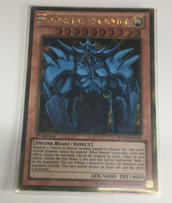 Yugioh! Obelisk the Tormentor Gold Secret Rare 1st Edition Prem Gold PGLD-EN030 - Image 1