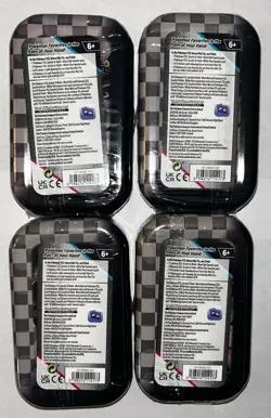 Pokemon Unova Mini Tins Lot Of 4 - Black Bolt & White Flare - Image 2