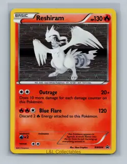 Reshiram #BW004 Black and White Promos Holo - Image 1