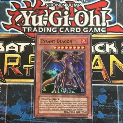 Yugioh! Tyrant Dragon Super Rare Near Mint Unlimited RP02-EN056 (Reprint) - Image 1