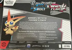 Black Bolt White Flare Victini Illustration Collection Box 4 Booster Packs+ More - Image 2
