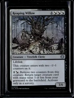 Reaping Willow - 240 - Foil - ECL - NM - MTG Magic the Gathering - Image 1