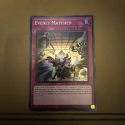 1X EVENLY MATCHED SDBT-EN038 Super Rare NEAR MINT 1ST YUGIOH - Image 1