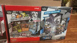 Pokemon Black Bolt and White Flare Binder + Poster Collection Sam's Club Bundles - Image 3