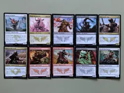 MTG White Black Red WBR Zurgo Helmsmasher Raid Commander Deck KTK EDH - Image 2