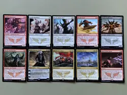 MTG White Black Red WBR Zurgo Helmsmasher Raid Commander Deck KTK EDH - Image 4