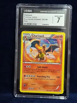 2012 Pokemon Black & White Charizard 20/149 Holo Boundaries Crossed - Image 1