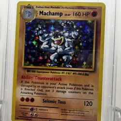 2016 Pokemon XY: Evolutions - #59/108 Machamp Holo - PSA 9 Card MINT - Image 4