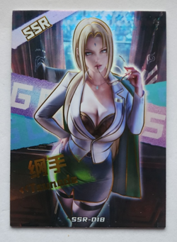 AI GIRL SSR SSR-018 Tsunade Carnival 2 Crazy Party Goddess Story Anime Card - Image 1