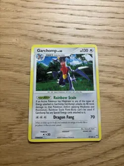 Garchomp Lv.66 9/123 - Pokemon Card - Holo Rare - Mysterious Treasures - PL - Image 1