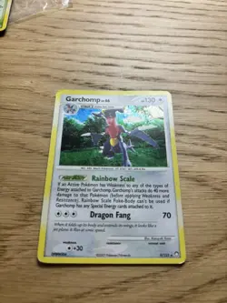 Garchomp Lv.66 9/123 - Pokemon Card - Holo Rare - Mysterious Treasures - PL - Image 2