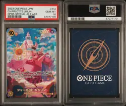 One Piece Card PSA10 Charlotte Linlin OP06-114 Super Rare 2023 Japanese - Image 4
