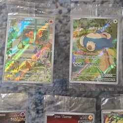 Pokemon SEALED PROMO LOT - Charmander, Snorlax, Mimikyu, more!! - Image 5