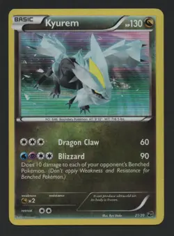 Kyurem - 21/20 - Pokemon Dragon Vault Holo 2012 - Image 1