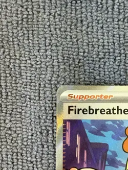 Pokemon TCG Firebreather Trainer Supporter PFL 119/094 Full Art Foil Ultra Rare - Image 5
