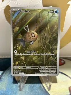 Feebas 198/191 Pokemon TCG Surging Sparks Illustration Rare NM - Image 1
