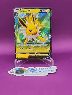 Pokemon TCG Misprint Jolteon V Miscut Off Center Eveelution Promo *CCGHouse* RC - Image 1