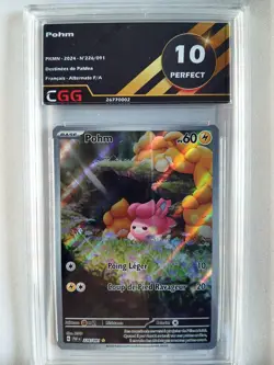 Carte Pokemon Francais Pohm (PAF 226) Destinees de Paldea CGG 10 26770002 - Image 1