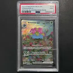 2023 Pokemon Mew Venusaur EX 198 Special Illustration Rare PSA 9 Mint 🔥 - Image 3