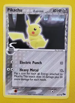 Pokemon PIKACHU 13/17 | LP Light Play | POP Series 5 | 2007 - Image 1
