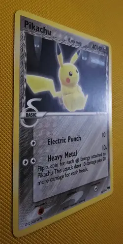 Pokemon PIKACHU 13/17 | LP Light Play | POP Series 5 | 2007 - Image 2