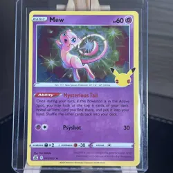Celebrations Mew 011/025 Holo Rare Pokemon TCG - Image 1