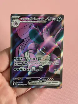 Pokemon TCG - Team Rocket's Nidoking EX 216/182 - Destined Rivals - Image 1