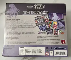 Chilling Reign Pokemon Center ETB - Image 5