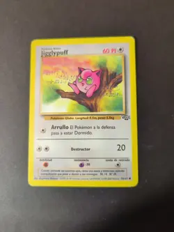 Pokemon TCG Jigglypuff 54/64 MP Spanish - Image 1