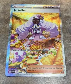 Pokemon Jacinthe 122/088 Full Art Holo Trainer Perfect Order (POR) - Image 1