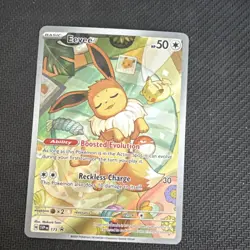 Pokemon Eevee 173 SVP Scarlet & Violet Promo Holo Basic 50HP Reckless Charge - Image 1