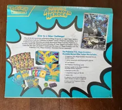 Pokemon TCG: Ascended Heroes ETB - HOLE IN WRAP CORNER - SEE PICS - Image 5
