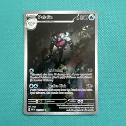 Pokemon TCG Palafin 225/091 Paldean Fates Illustration Rare Card in NM - Image 1