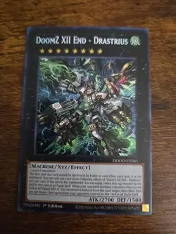 Yugioh DoomZ XII End - Drastrius Secret DOOD-EN045 Doom of Dimensions 1st Ed NM - Image 1