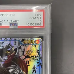 One Piece Card PSA10 Sogeking OP03-122 Comic Parallel Rare 2023 Japanese - Image 4