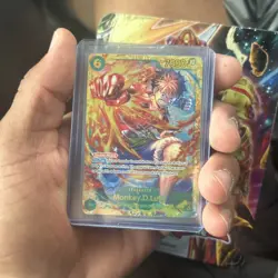 Monkey D Luffy SEC OP13-118 One Piece Carrying On His Will Near Mint - Image 1