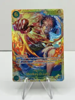 Monkey.D.Luffy (118) (SEC) OP13-118 Carrying On His Will Foil One Piece.. - Image 1