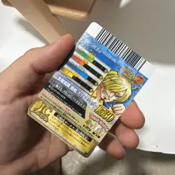 Sanji One Piece Berry Match IC CP Rare Holo Japanese TCG IC2-CP4 BANDAI - Image 2