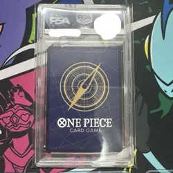 One Piece Card PSA10 Monkey D Luffy ST01-012 SR OP05 1st Anniversary Japanese - Image 2