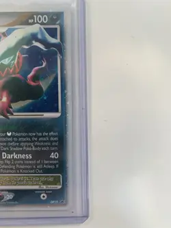 Pokemon Darkrai Lv. X TCG Diamond Pearl Black Star Promo Card DP19 Holo - Image 2