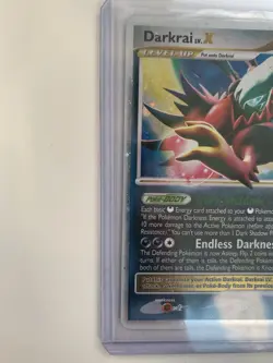 Pokemon Darkrai Lv. X TCG Diamond Pearl Black Star Promo Card DP19 Holo - Image 3