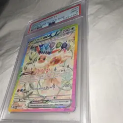 POKEMON EEVEE EX 167/131 SV: PRISMATIC EVOLUTIONS SPECIAL ILLUSTRATION PSA 9 - Image 1