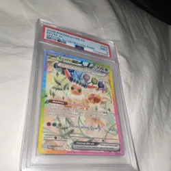 POKEMON EEVEE EX 167/131 SV: PRISMATIC EVOLUTIONS SPECIAL ILLUSTRATION PSA 9 - Image 2