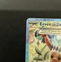 2025 Pokemon SV: Prismatic Evolutions 167/131 Eevee ex Special Illustration Rare - Image 3