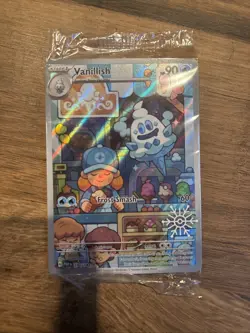 Pokemon cards vanillish TCG Holiday Calendar 2025 Promo card SEALED 190/182 - Image 1